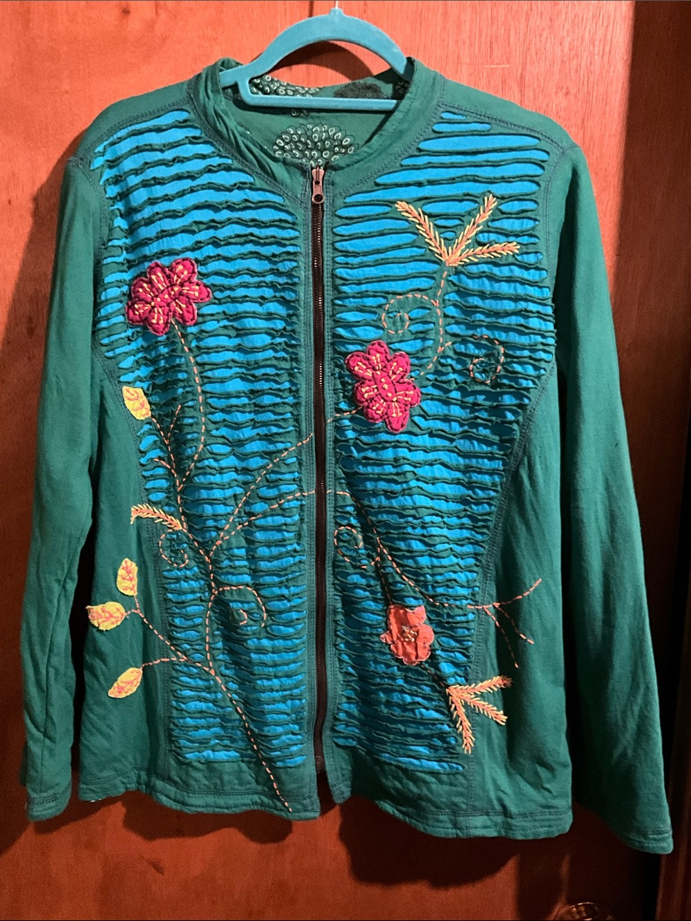 Woman’s Reversible Rising International Boho Patchwork Jacket | XL